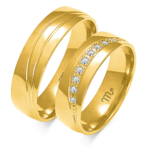 Eksklusive Vielsesringe Simply Love OE242