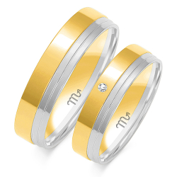 Eksklusive Vielsesringe Simply Love OE243-3