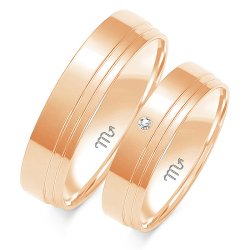 Eksklusive Vielsesringe Simply Love OE243-2