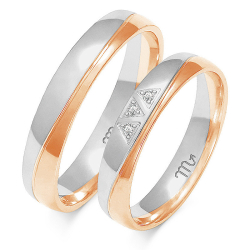 Eksklusive Vielsesringe Simply Love OE245-4