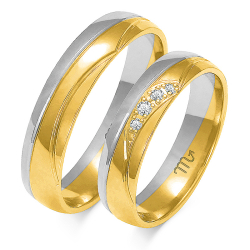 Eksklusive Vielsesringe Simply Love OE247-3