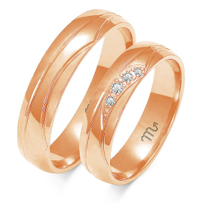 Eksklusive Vielsesringe Simply Love OE247-2