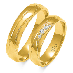 Eksklusive Vielsesringe Simply Love OE247