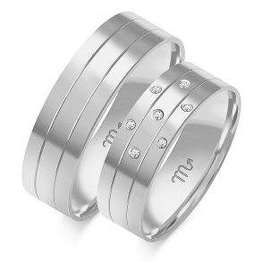 Eksklusive Vielsesringe Simply Love OE24-1