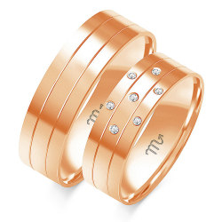 Eksklusive Vielsesringe Simply Love OE24-2