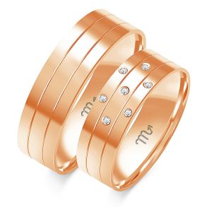 Eksklusive Vielsesringe Simply Love OE24-2