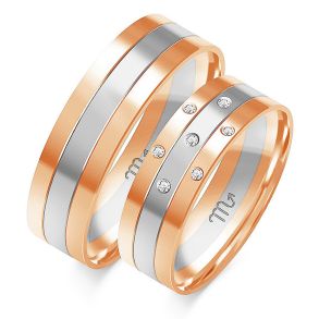 Eksklusive Vielsesringe Simply Love OE24-4