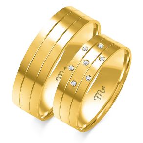 Eksklusive Vielsesringe Simply Love OE24