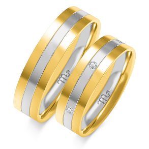 Eksklusive Vielsesringe Simply Love OE25-3