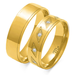 Eksklusive Vielsesringe Simply Love OE250