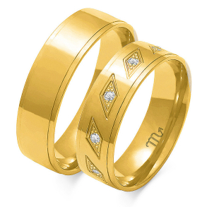 Eksklusive Vielsesringe Simply Love OE250