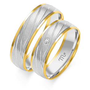 Eksklusive Vielsesringe Simply Love OE254-3