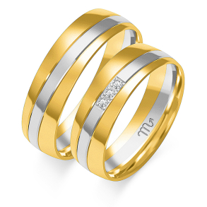 Eksklusive Vielsesringe Simply Love OE255-3