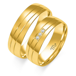 Eksklusive Vielsesringe Simply Love OE255