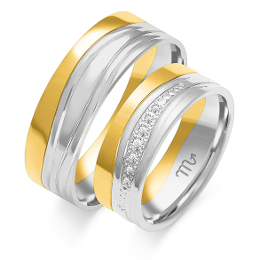 Eksklusive Vielsesringe Simply Love OE257-3