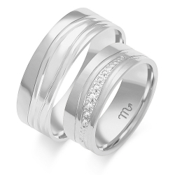 Eksklusive Vielsesringe Simply Love OE257-1