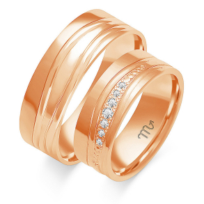 Eksklusive Vielsesringe Simply Love OE257-2