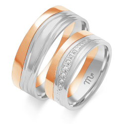 Eksklusive Vielsesringe Simply Love OE257-4