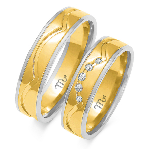 Eksklusive Vielsesringe Simply Love OE264-3