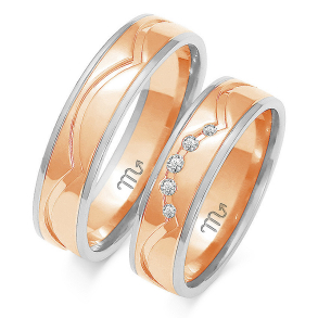 Eksklusive Vielsesringe Simply Love OE264-4