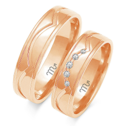 Eksklusive Vielsesringe Simply Love OE264-2