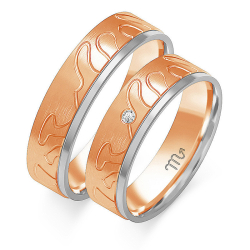 Eksklusive Vielsesringe Simply Love OE268-4