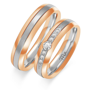 Eksklusive Vielsesringe Simply Love OE269-4