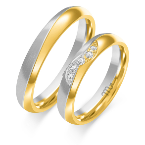 Eksklusive Vielsesringe Simply Love OE272-3