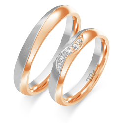 Eksklusive Vielsesringe Simply Love OE272-4