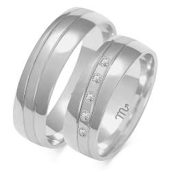 Eksklusive Vielsesringe Simply Love OE275-1