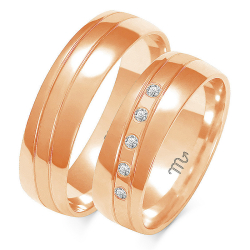 Eksklusive Vielsesringe Simply Love OE275-2