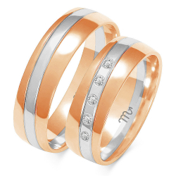 Eksklusive Vielsesringe Simply Love OE275-4