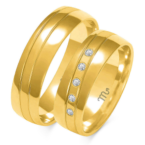 Eksklusive Vielsesringe Simply Love OE275