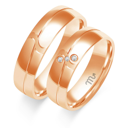 Eksklusive Vielsesringe Simply Love OE278-2