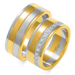 Eksklusive Vielsesringe Simply Love OE279-3