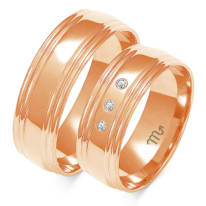 Eksklusive Vielsesringe Simply Love OE280-2