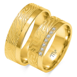 Eksklusive Vielsesringe Simply Love OE286