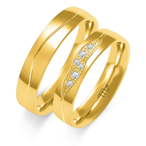 Eksklusive Vielsesringe Simply Love OE287