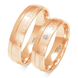 Eksklusive Vielsesringe Simply Love OE288-2