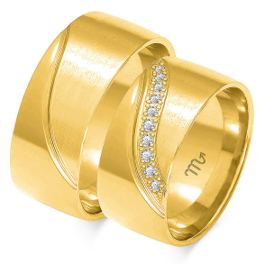 Eksklusive Vielsesringe Simply Love OE292