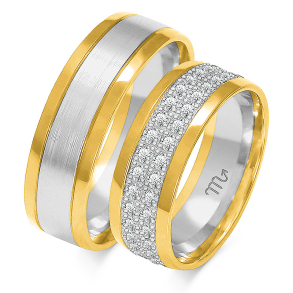 Eksklusive Vielsesringe Simply Love OE293-3