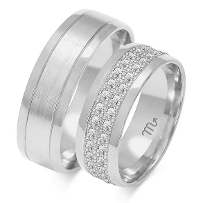 Eksklusive Vielsesringe Simply Love OE293-1