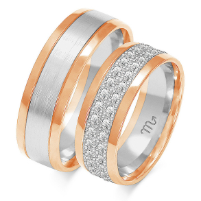 Eksklusive Vielsesringe Simply Love OE293-4