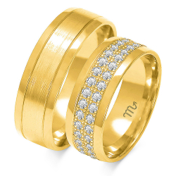 Eksklusive Vielsesringe Simply Love OE293