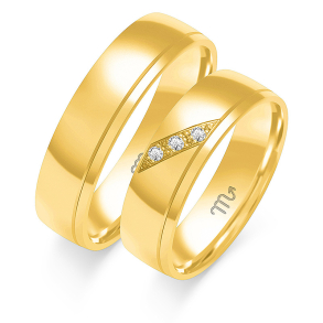 Eksklusive Vielsesringe Simply Love OE298