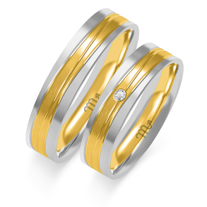 Eksklusive Vielsesringe Simply Love OE303-3