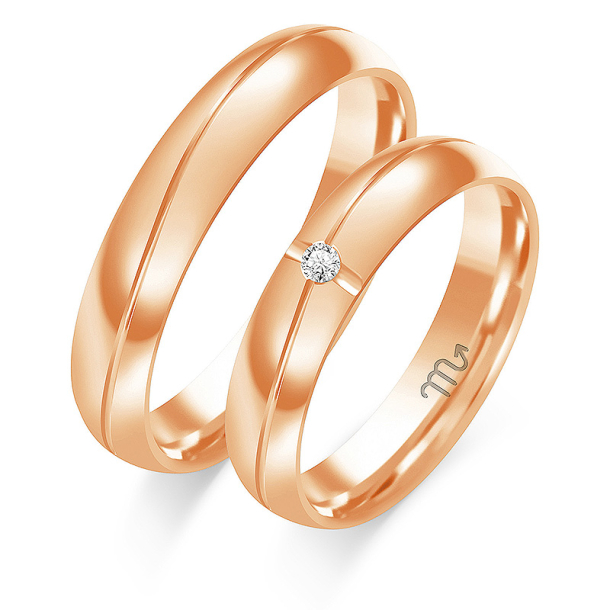 Eksklusive Vielsesringe Simply Love OE313-2