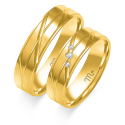 Eksklusive Vielsesringe Simply Love OE314