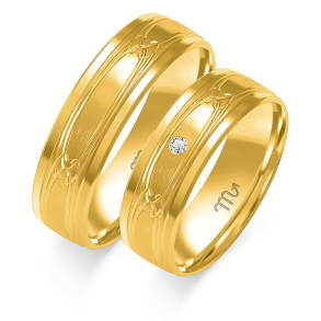 Eksklusive Vielsesringe Simply Love OE316