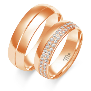 Eksklusive Vielsesringe Simply Love OE325-2